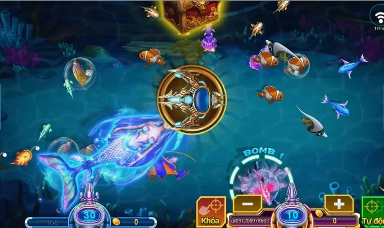 Hệ thống vũ khí trong game Bắn Cá Vua Hải Tặc Boss8
